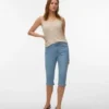 Capri Vmelly taille mi-haute et coupe ajustée