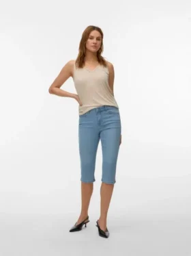 Capri Vmelly taille mi-haute et coupe ajustée
