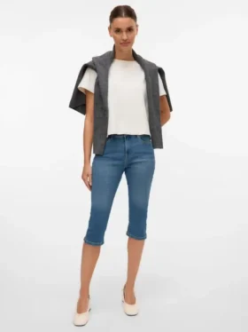 Capri Vmelly taille mi-haute et coupe ajustée