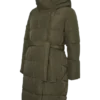 Capuche et poignets anti-vent pour empêcher le vent de s&rsquo;engouffrer dans le manteau