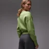 Cardigan ajusté à la taille en tricot Topshop