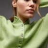 Cardigan ajusté à la taille en tricot Topshop