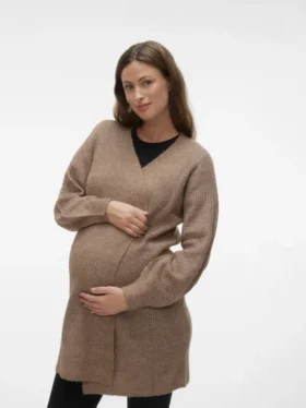 Cardigan de maternité en maille