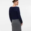 Cardigan en tricot à col en V, coupe classique