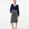 Cardigan en tricot à col en V, coupe classique
