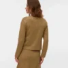 Cardigan en tricot à col rond, coupe classique