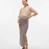 Cardigan en tricot à col rond, coupe classique