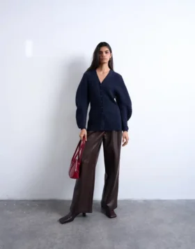 Cardigan en tricot Tsbrit