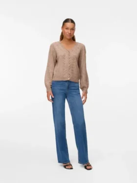 Cardigan en tricot Vmlya