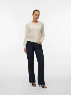 Cardigan en tricot Vmsaia
