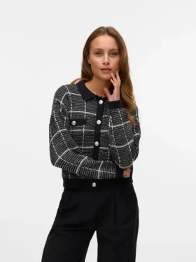 Cardigan en tricot Vmshorna