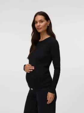 Chemise ajustée à col rond