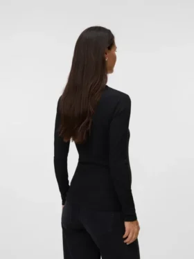 Chemise ajustée à col rond