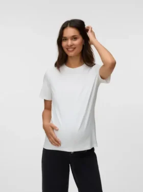 Chemise à col rond, coupe classique