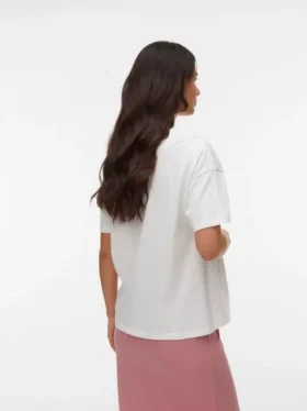 Chemise à col rond, coupe classique