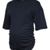 Chemise à col rond, coupe classique