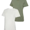 Chemise à col rond, coupe classique