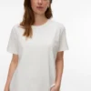 Chemise à col rond, coupe classique