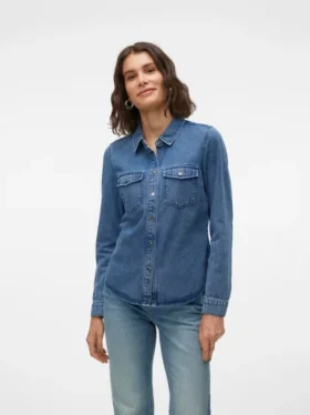 Chemise en denim Vmjennie