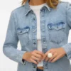 Chemise en denim Vmjennie
