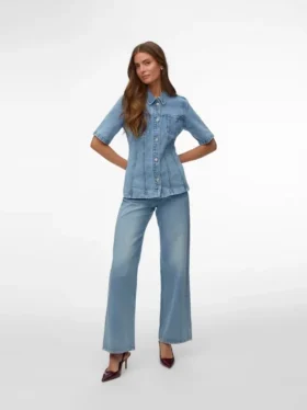 Chemise en denim Vmjosie