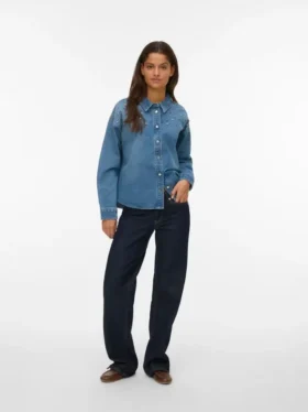 Chemise en denim Vmpixie