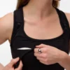 Débardeur coupe ajustée à encolure en U