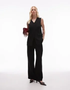 Gilet ajusté Topshop pour costumes et tailleurs