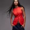Gilet ajusté Topshop pour costumes et tailleurs
