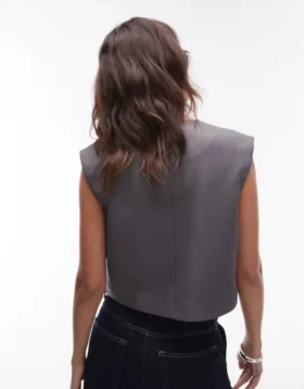 Gilet ajusté Topshop pour costumes et tailleurs