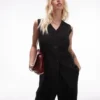 Gilet ajusté Topshop pour costumes et tailleurs