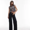 Gilet ajusté Topshop pour costumes et tailleurs