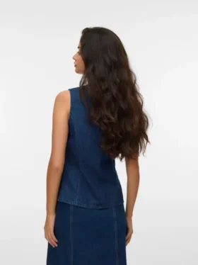 Gilet en denim Vmvita