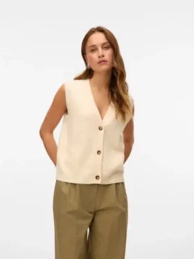 Gilet en tricot Vmsaba