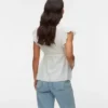 Haut à col chinois, coupe classique