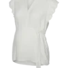 Haut à col chinois, coupe classique
