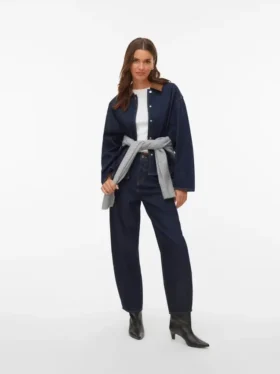 Jeans Aweveline taille haute coupe « barrel fit »