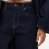 Jeans Aweveline taille haute coupe « barrel fit »