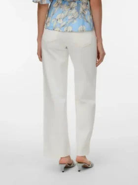 Jeans Awrena à taille mi-haute et coupe large
