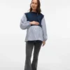 Jeans bootcut à taille mi-haute et coupe classique