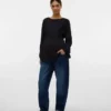 Jeans coupe « boyfriend »