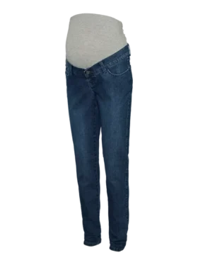 Jeans coupe classique à taille mi-haute