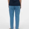 Jeans coupe classique à taille mi-haute