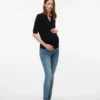 Jeans coupe droite ajustée