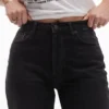 Jeans droit taille haute Topshop