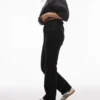Jeans droit taille haute Topshop