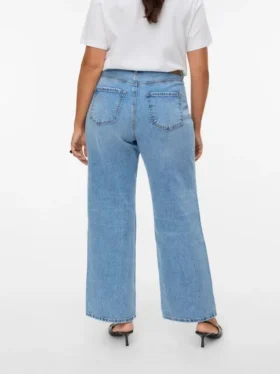 Jeans droit taille haute Vmctessa