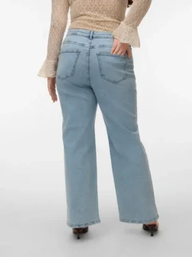 Jeans droit taille haute Vmctessa