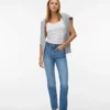 Jeans droit taille haute Vmelia