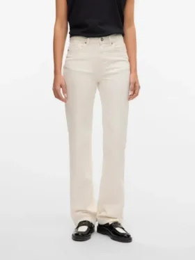 Jeans droit taille haute Vmtessa